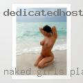 Naked girls playing