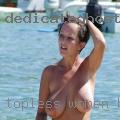 Topless women Burlington